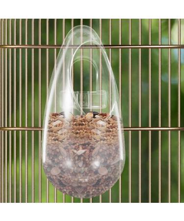 POPETPOP Parakeet Food Small Bird Feeder Bird Feeders Hanging Bird Feeder Bird Feeder Inside House Birdcage Window Frame 15x8cm - Buy Online on GoSupps.com