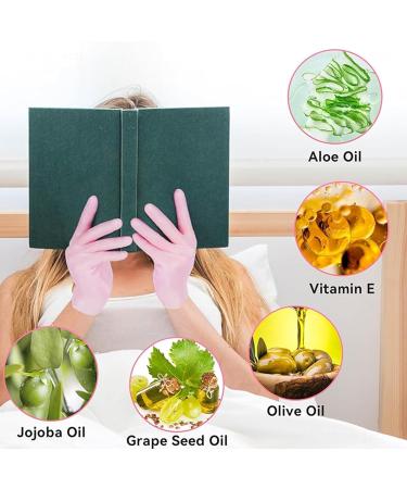 SHSHbuy 3 Pairs Moisturising Socks Silicone Feet Socks Silicone Pedicure Socks Gel Socks for Cracked and Dry Feet Exfoliating Hands for Dry Feet - Buy Online on GoSupps.com