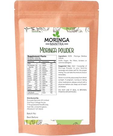 Moringa Mantra Moringa Leaf Powder 1 kg Naturally Grown Powdered Moringa Leaves Tested for Heavy Metals 1 kg (Pack of 1) - Buy Online on GoSupps.com
