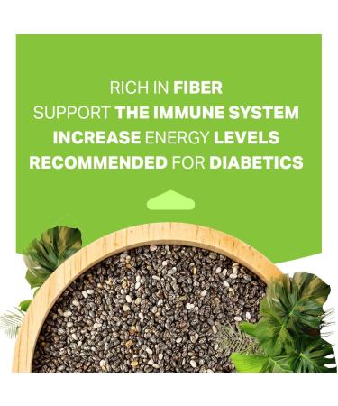 Buy SOLUP Black Chia Seeds 900g - 100% Natural Superfood for Healthy Living - International Shipping Available - Buy Online on GoSupps.com