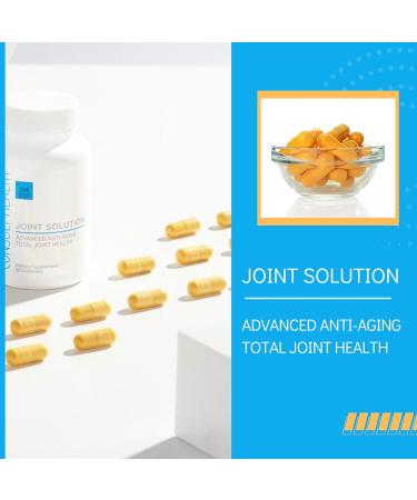Consult Health Joint Solution Advanced Total Joint Health Dietary Supplement for Relief Curcumin C3 Complex Turmeric for Maximum Flexibility UC Type II Collagen Hyaluronic Acid 30 Capsules - Buy Online on GoSupps.com