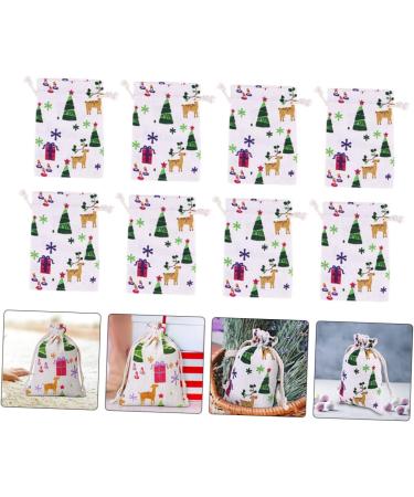 KALLORY 30pcs Christmas Candy Bag Candy Bags Candy Storage Bags Candy Container Drawstring Bags Fine - Buy Online on GoSupps.com