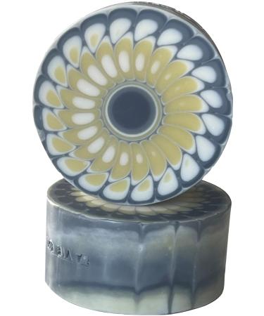 La Vie En Rose Natural Handmade Blue Roseremi Soap Bars - 2 Bars (3.5-3.7 oz Each) | Ideal for Face Hands & Body | All Skin Types | International Shipping - Buy Online on GoSupps.com