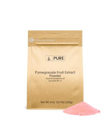 Pure Original Ingredients Pomegranate Fruit Extract Powder (8 oz) Always Pure, Unsweetened, Smoothie Mix-In.