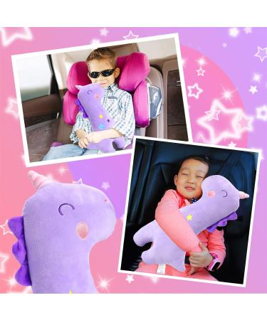 Pinkgarden Unicorn Car Seatbelt Pillow for Kids - Seat Strap Cushion for Toddler Head Rest - Seatbelt Cover for Child Safety - Buy Online on GoSupps.com