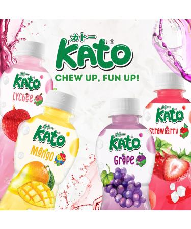 KATO - Jus de Melon avec Nata de Coco - 24 x 320 ml - Multipack - Buy Online on GoSupps.com