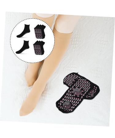 ToddMomy Self-Warming Magnetic Elastic Socks for Couples | Turmalin Acupressure Reusable Heating Socks for Men & Women | Perfect for Hiking | Cotton | 28x9.5x0.1cm | International Shipping Available - Buy Online on GoSupps.com
