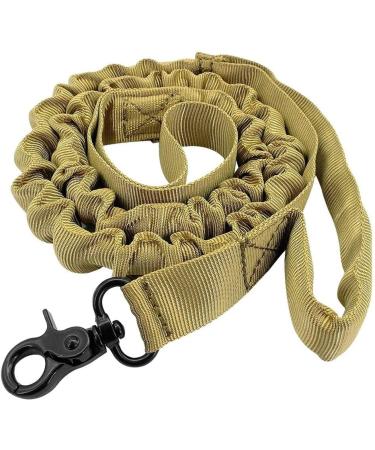 Yungye Nylon Bungee Dog Leash for Medium-Sized Dogs - Military Pet Lead Belt (99cm Black) - Ideal for German Shepherds - Buy Online on GoSupps.com
