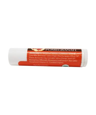 Buy ZION HEALTH Lip Balm Kanwa Pomegranate - Natural Moisturizer for Soft Lips | 1 EA - International Shipping Available - Buy Online on GoSupps.com