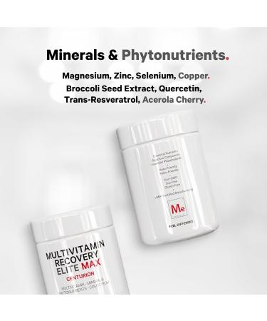 Codeage Multivitamin Recovery Elite Max Supplement - Vitamins A C D E B-Complex Essential Minerals Antioxidants Colostrum Phytonutrients Pantethine Non-GMO Sport Multivitamins - 90 Capsules - Buy Online on GoSupps.com