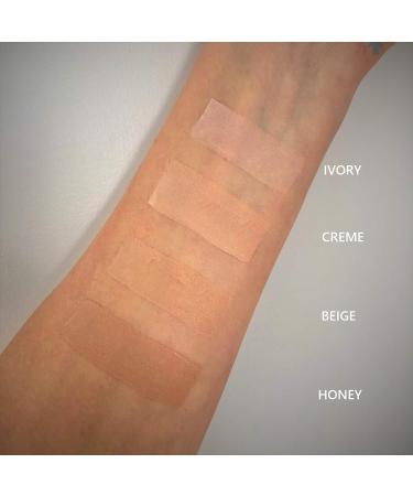 Dermacia PRO Breathable Foundation (Ivory) - Dr. Recommended, Hypoallergenic, Long Lasting, Lightweight Makeup for Sensitive Skin, Acne, Rosacea - Made in USA - Buy Online on GoSupps.com