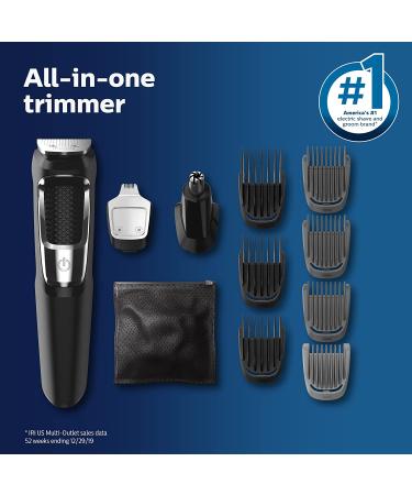Philips Norelco MG375060 Multi Groomer Kit - 13 Piece Beard  Face & Hair Trimmer  No Blade Oil Needed - Buy Online on GoSupps.com