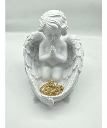 Shut Angel Memorial Gifts | Tealight Holder & Candle Holder for Remembrance | Perfect Funeral Gift for Loss of a Loved One - Buy Online on GoSupps.com