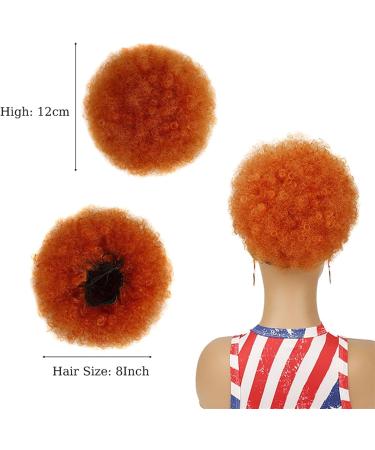 Hair Bun Hairpiece for Women Afro Puff Drawstring Ponytail Extension for Black Women Short Synthetic Hair Bun Curly Chignon Clip in Kinky Curly Drawstring Hairpiece Extensions Hair Chignons(30) - Buy Online on GoSupps.com