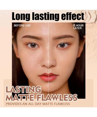 GAGK Matte Perfection Pressed Powder GAGK Lasting Waterproof Makeup Oil Control Face Pressed Powder Matte Wet and Dry Powder Lightweight Facial Makeup for Soft Focus Finish (03#-Pure beige) - Buy Online on GoSupps.com