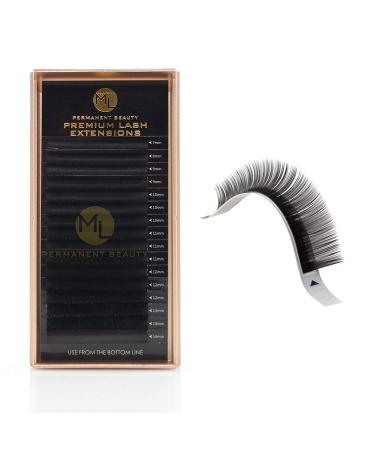 Eyelash extensions individual eyelashes Mink Lashes B Curl 0.05-0.25mm Length: Mix 7-14mm Thickness: 0.20mm