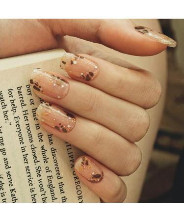 Zinipin Gellight Semi-Cured Gel Nail Strips | 24 Nail Wraps | Includes Nail Wipes Cuticle Stick & Nail File | Negative Space (Soulea) - Buy Online on GoSupps.com