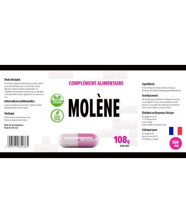 Hepatica Mullein Mullein (Verbascum Thapsus) 500mg 180 Vegan Capsules Tested by Third Party Laboratory Gluten Free and GMO Free - Buy Online on GoSupps.com