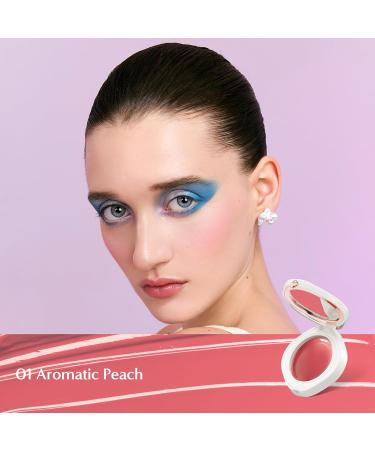 FLORASIS Dewy Touch Tinted Lip Balm Lip Mask Lip Balms for Dry Lips (01 Aromatic Peach 1 Count) 01 Aromatic Peach 1 Count (Pack of 1) - Buy Online on GoSupps.com