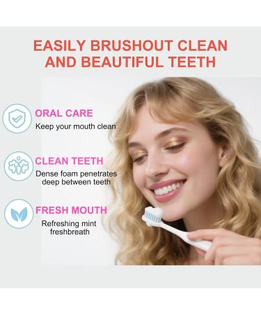Niacinamide Whitening Toothpaste Fluoride-Free Gentle Formula for Sensitive Teeth Deep Stain Removal Fresh Breath & Enamel Repair 3.53 oz(1 PCS - Buy Online on GoSupps.com