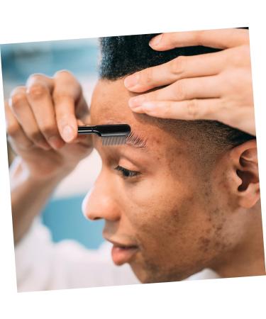 Ipetboom 1 Set Eyelash Comb Eyelash Separator Black Long Handle Lash Comb Makeup Tool Comb Metal Comb Shaper Lash Tools Mascara Woman Steel Needle Eyebrow Trimming Eyebrow Brush - Buy Online on GoSupps.com