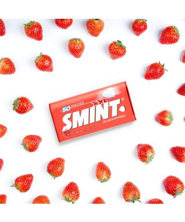 Smint Mints Strawberry 12-Pack (12 x 35g) - Fresh Breath & International Shipping - Buy Now! - Buy Online on GoSupps.com