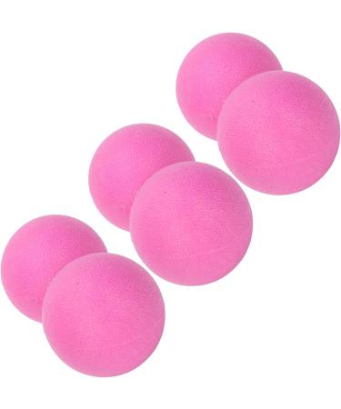 Verdant Touch Neck Massage Ball - Silicone Peanut Shape for Neck & Shoulder Relief 3 Pack - Rose Red | International Shipping Available - Buy Online on GoSupps.com