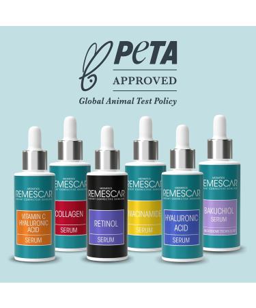 Remescar Hyaluron Serum 30ml - Anti-Aging Hyaluronic Acid Serum for Men & Women | Intensive Hydration & Face Care - Buy Online on GoSupps.com