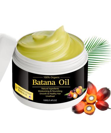 Batana Oil for Hair Growth Dr. Sebi Organic Pure Hair Oil from Honduras Promotes Thicker & Fuller Hair Prevents Loss Repairs Split Ends for Men & Women
