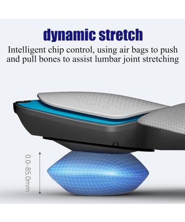 RKXKJ Electric Lumbar Traction Device - 3 Modes Warm Compression & Vibration for Back Pain Relief - International Shipping Available - Buy Online on GoSupps.com