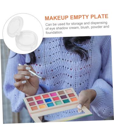 Beatifufu 8pcs Box Empty Eye Shadow Box Clear Lipstick Empty Makeup Case Makeup Empty Plate Travel Cosmetic - Buy Online on GoSupps.com