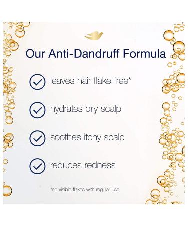 Dove Dandruff Care Shampoo 160 ML - Zinc Pyrithione + Micro Moisture Serum - Stops Dandruff & Itchy Scalp Without Drying Hair - Buy Online on GoSupps.com