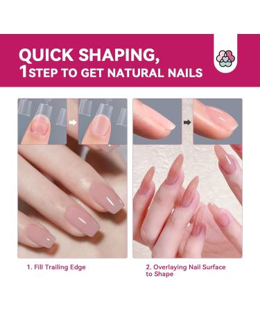 Saviland 5-In-1 Nail Builder Gel Kit - 6 Classic Colors with Nail Lamp, Drill, Glue Gel - Nail Extension & Strengthener Builder Gels - Gel Builder Kit - Classic Colors - Buy Online on GoSupps.com