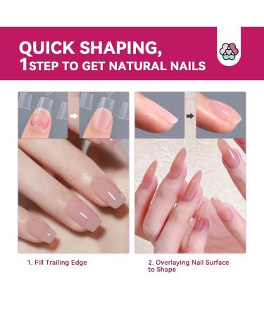 SAVILAND Builder Nail Gel Kit with Nail Drill - 6 Colors 10ml Hard Gel & Mini UV Lamp for Nail Strengthening | Premium Home Nail Salon Supplies - Buy Online on GoSupps.com