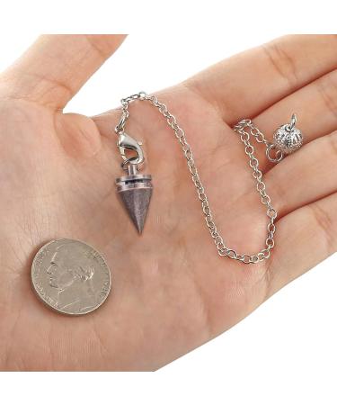 Buy SUNNYCLUE Copper Pendulum for Divination & Dowsing - Gold Energy Spiritual Point Pendant - Ideal for Wicca & Balancing - International Shipping - Buy Online on GoSupps.com