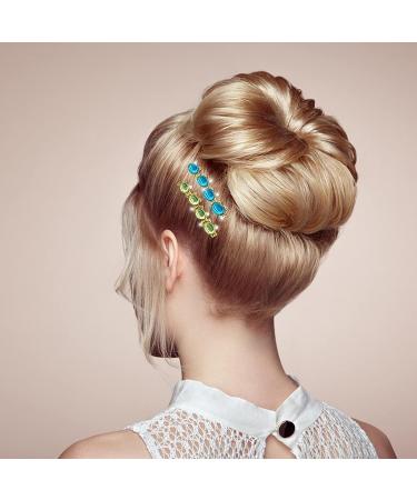 9 Pcs Glitter Crystal Cat Hair Clips - Fashionable Kitty Barrettes for Women and Girls - Buy Online on GoSupps.com