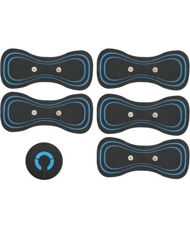 Cervical Spine Massage Patch | 6 Massage Modes Portable EMS Pulse Massager for Shoulders | International Shipping Available - Buy Online on GoSupps.com