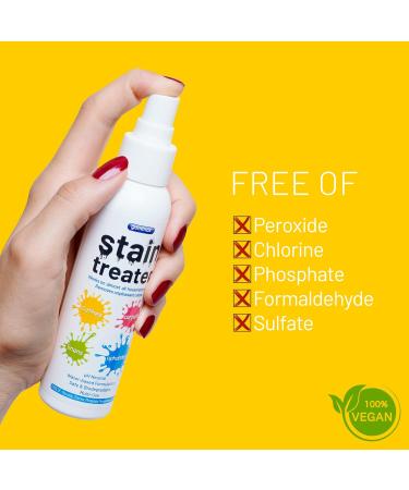Best Stain Remover Spray for Baby Messes - 4 oz Fabric Stain Treater for Laundry Carpets & Clothes - Buy Online on GoSupps.com