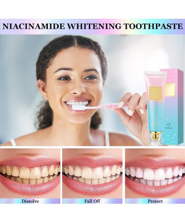 wzffd44331 Niacinamide Whitening Toothpaste 100g niacinamide toothpaste for adults niacinamide whitening toothpaste fresh breathe 2 - Buy Online on GoSupps.com