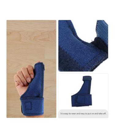 Healifty Thumb Brace Splint Tape Protective Athletic Strap & Sleeve for Injury Recovery - Blue - Buy Online on GoSupps.com