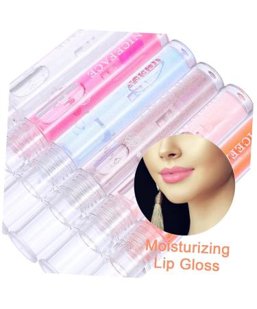 6pcs Moisturizing Lip Gloss & Lipstick Set - Shimmer & Glitter Balm for All-Day Hydration | Assorted Colors | International Shipping Available - Buy Online on GoSupps.com