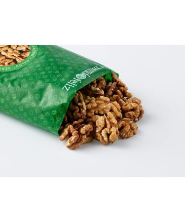 Buy Mundo Feliz Organic Walnut Halves - 3 x 300g | Premium Quality International Shipping - Buy Online on GoSupps.com