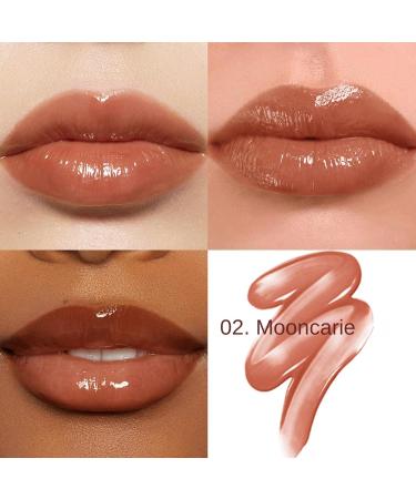 Lip Gloss - Volume Effect Gloss Long-Lasting Nourishing Lip Balm Makeup Beauty Luminous Effect Glossy Finish for Evening and Dates - Buy Online on GoSupps.com