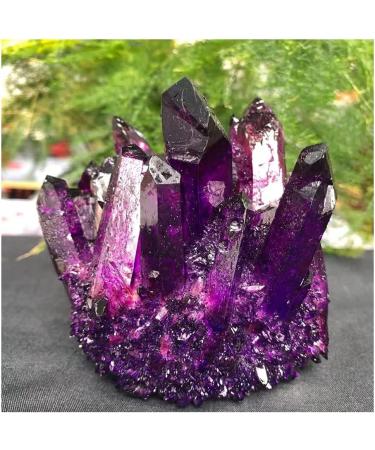 Natural Crystal Rough 1pc 650g-700G Natural Crystal Cluster Amethyst Ore Purple Quartz Stone Raw Crystals Home Crafts 697g 1pc - Buy Online on GoSupps.com