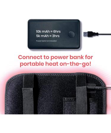 Incredi-Heat USB Heating Pad by Cabeau - Infrared Heat Therapy for Muscle Strain Relief - Compact and Portable - Buy Online on GoSupps.com