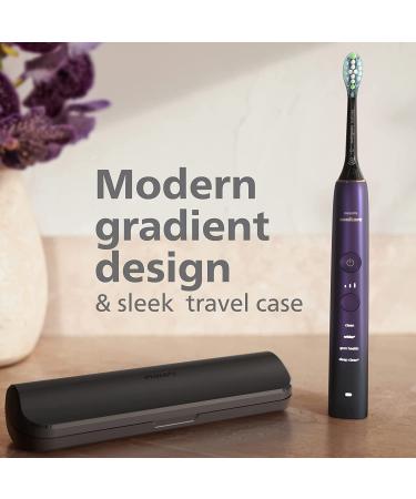Philips Sonicare 9000 Special Edition Black/Purple HX9911/91 Electric Toothbrush - Buy Online on GoSupps.com
