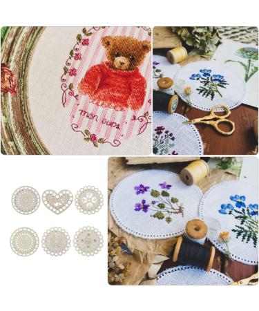 Coheali 18-Part Cross-Stitch Friendship Bracelet Kit | Sewing Yarn Stand & Hollow Embroidery Frame for International Shipping - Buy Online on GoSupps.com