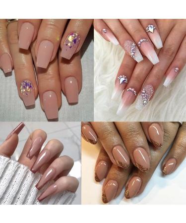 Magic Armor 30g Acrylic Powder for Nails - Easy to Shape, Non-Yellowing Formula - Professional Nail Extension Powder for Home & Salon - Nude - Buy Online on GoSupps.com