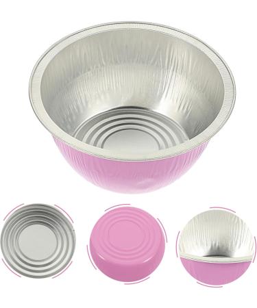 Minkissy 40pcs Aluminum Foil Wax Melting Bowls - Hair Removal Accessories Pink 8.3x8.3cm - International Shipping Available - Buy Online on GoSupps.com