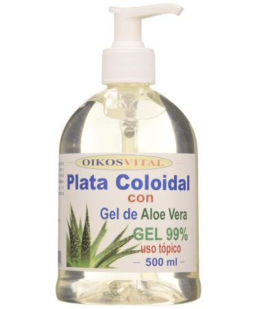 Oikos Aloe Vera Gel with Colloidal Silver 500 ml 1 piece
